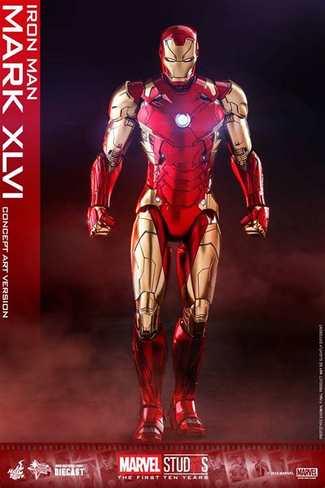 Hot Toys lança agora uma versão de Homem de Ferro da Marvel Studios baseada em mais um concept