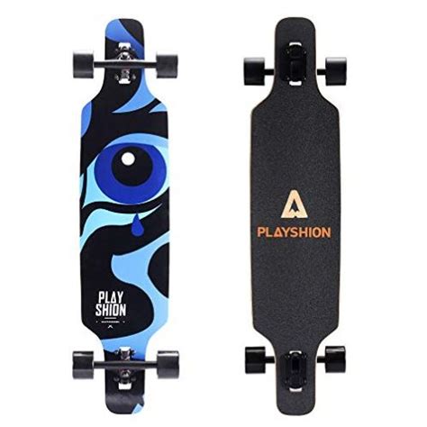 PLAYSHION Longboard 39 Zoll Longboards Test 2023