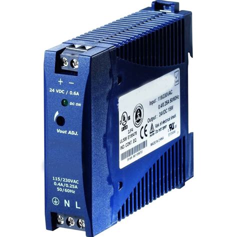 Ac To Dc Din Rail Mount Power Supply Adapter 24 Vdc