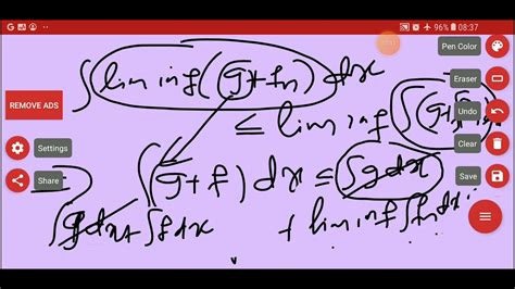 Lebesgue Dominated Convergence Theorem Youtube