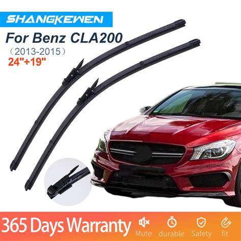 Car Wipers Blade For Benz CLA200 Universal Frameless Windshield Soft