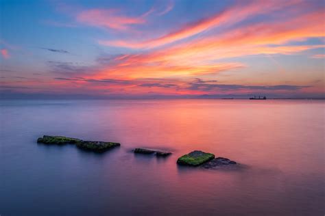 A colourful sunset in Thessaloniki - Alexios Ntounas Photography