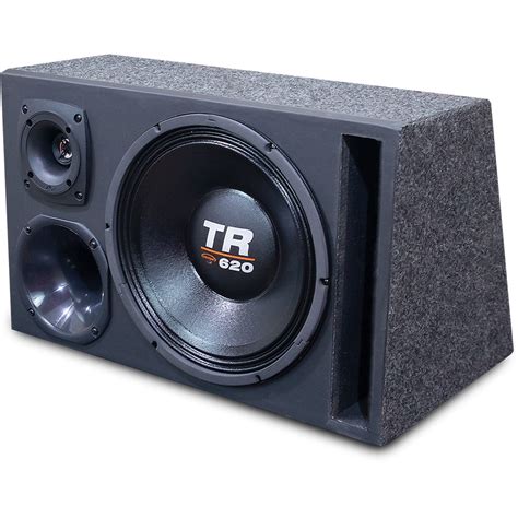 Caixa Trio Alto Falante 12 Woofer Triton Tr620 Corneta Tweeter