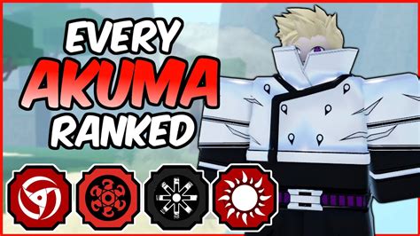 Every Akuma Ranked From Worst To Best Shindo Life Bloodline Tier