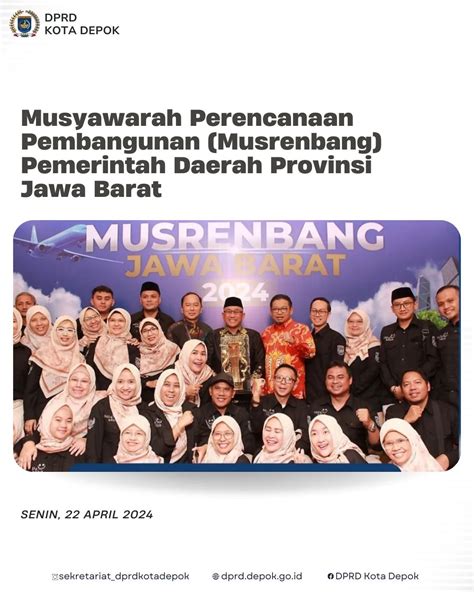 Musyawarah Perencanaan Pembangunan Musrenbang Pemerintah Daerah