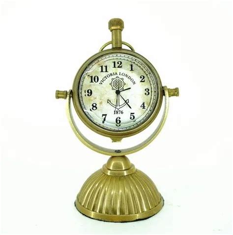 Victoria London Brass Stand In Watermelon Table Clock At Rs 425