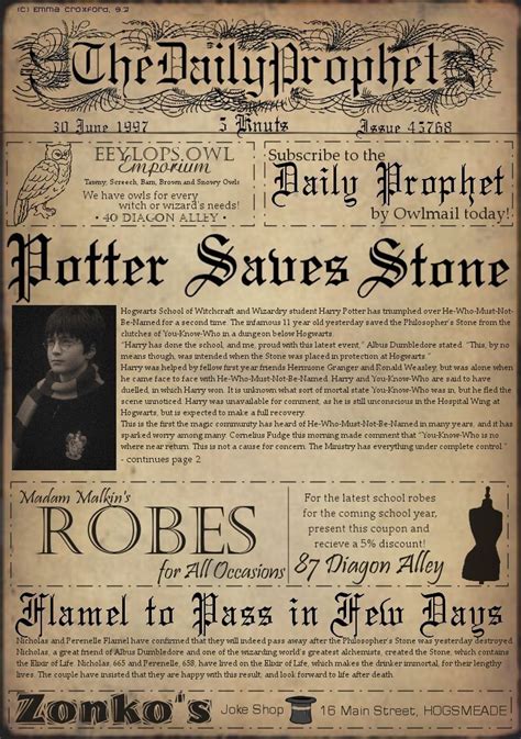 New Paper Poster Printable Harry Potter Harry Potter Printables Harry Potter Poster Harry