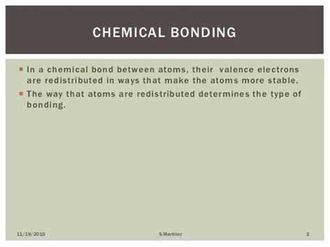 Chemistry Lecture Chapter 6 Chemical Bonding