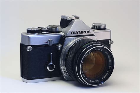 OLYMPUS OM 1 MD OM SYSTEM F ZUIKO AUTO S 50mm F1 8 オリンパス フィルムカメラ MF一眼