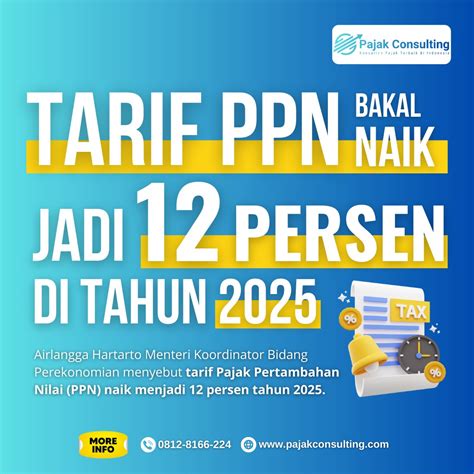 Tarif Ppn Akan Berlaku Persen Mulai Tahun Konsultan Pajak