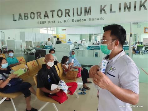 Hukormas Rsup Kandou Sosialisasi Layanan Telmek Dan Swab Test Antigen