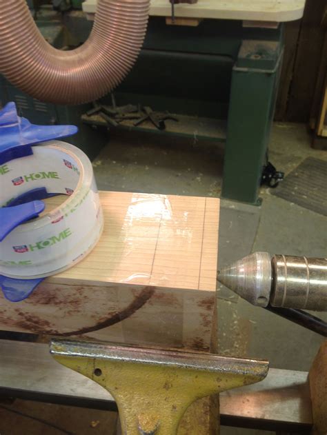 Temple Blackwood Turning Cherry Bed Posts Part 1
