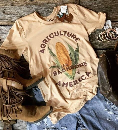 Agriculture Is The Backbone Of America T Shirt Ag Shirt Agriculture