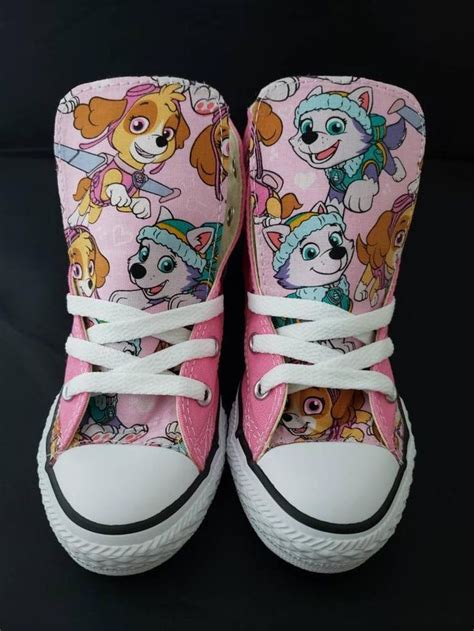 Paw Patrol Birthday Personalized Pawpatrol Converse Shoes Etsy