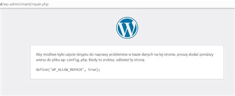 Sposoby Na Naprawienie Problemu Z Baz Danych W Wordpress