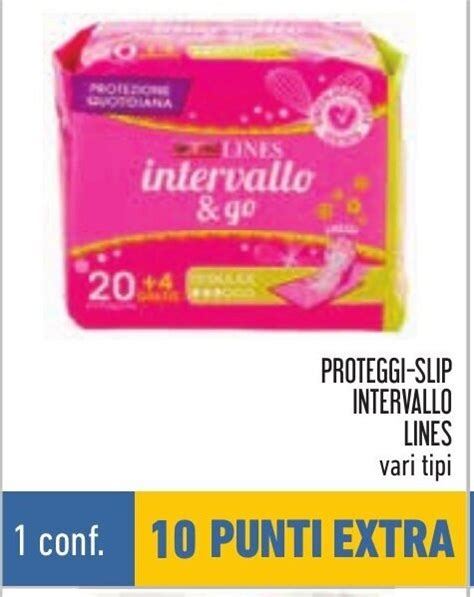 Proteggi Slip Intervallo Lines Vari Tipi Offerta Di Conad