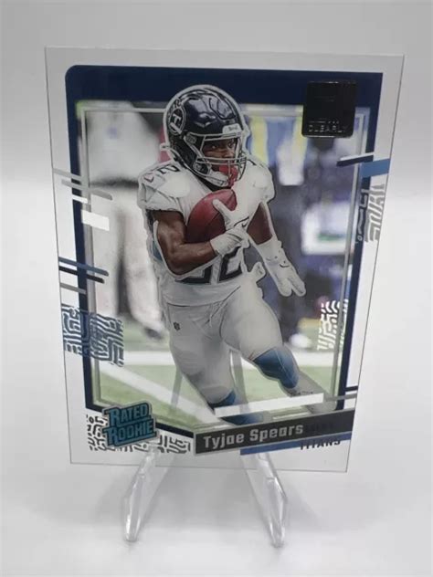 Panini Donruss Clearly Tyjae Spears Recrue Not E Sp Eur