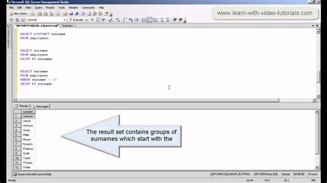 Sql Group By Having And Aggregate Functions Video Tutorial Youtube