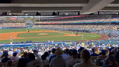 Seat Views at Dodger Stadium