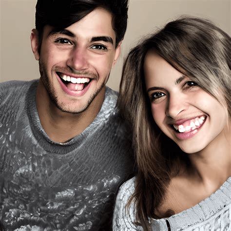 Love Couples Smiling Together · Creative Fabrica