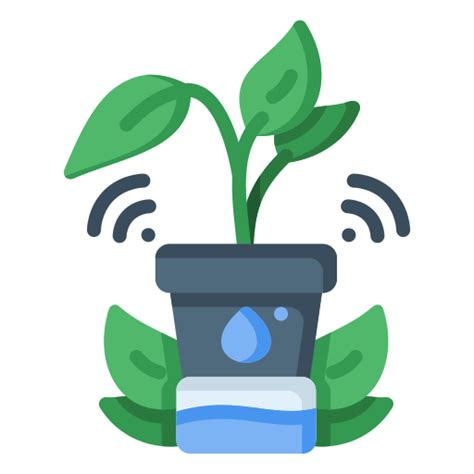 Synthetic Ecology Plant Flowerpot Science Technology Icons