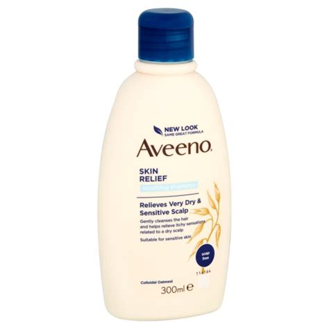 Buy Aveeno Skin Relief Soothing Shampoo 300ml Chemist Direct