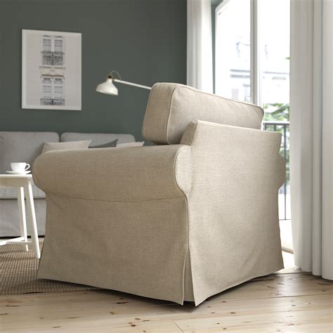 Ektorp Armchair Kilanda Light Beige Ikea Latvija