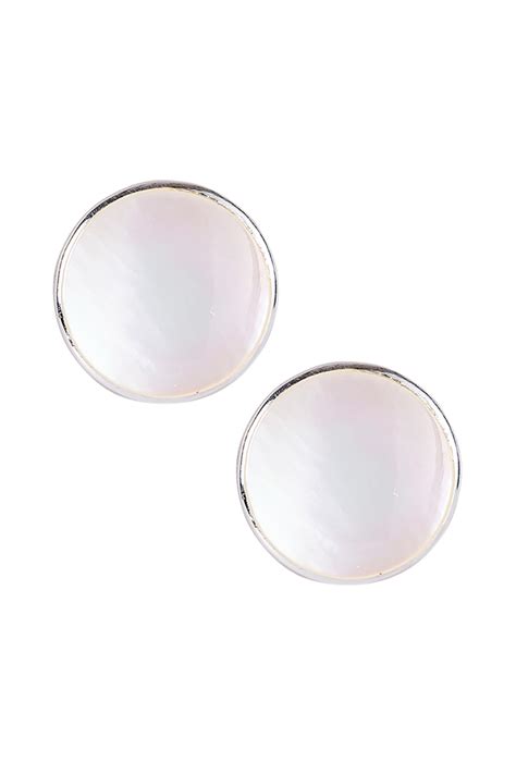 Mother Of Pearl Stud Earrings