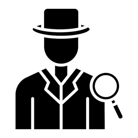 Premium Vector Detective Vector Illustration