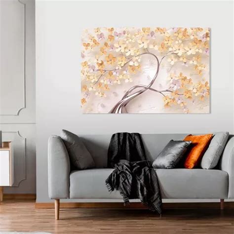 Quadro Decorativo Rvore Flores De Cerejeira Art Stico X Mercadolivre