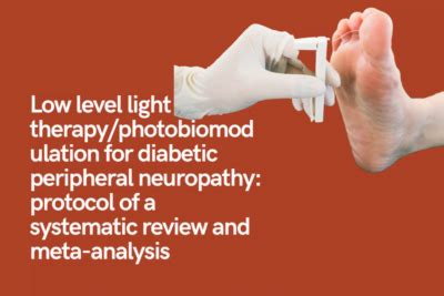 Low Level Light Therapy Photobiomodulation For Diabetic Peripheral