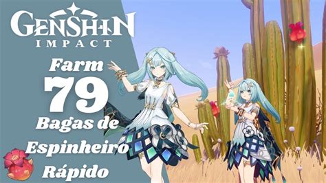 Rota de FARM de Bagas de Espinheiro Rápido e Fácil Genshin Impact