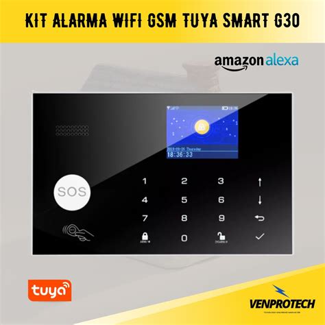 Kit Alarma Wifi Gsm Tuya Smart G Venprotech