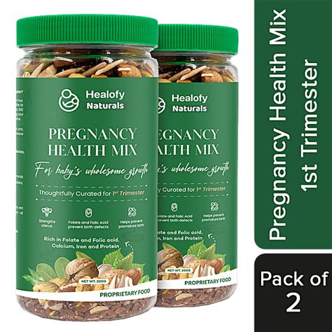 Buy Healofy Naturals Pregnancy Health Mix Rich In Protein Calcium