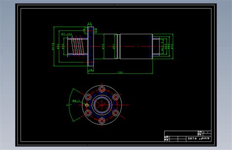 C6140卧式车床数控化改造设计【课设版本】【5张cad图纸说明书】autocad 2007模型图纸下载 懒石网