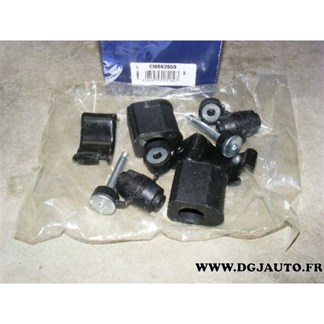 Kit Silent Bloc Reparation Barre Stabilisatrice Renault Clio Kangoo