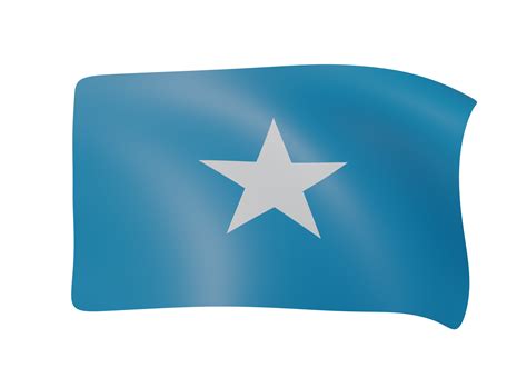 Somalia Waving Flag 3d 23556900 Png