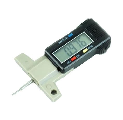 Digital Depth Gauge 0 25mm เกจ์วัดความลึกดอกยางดิจิตอล บริษัท ทรูโทรน