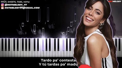 Tini Cupido Piano Karaoke Instrumental Cover Youtube