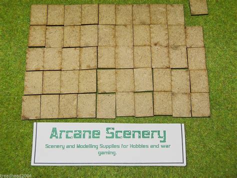 15mm X 20mm Laser Cut Mdf 2mm Wooden Bases For Wargames Arcane