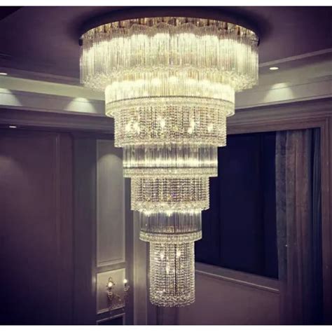 Elegant Double Height Chandelier Light Source Led At Best Price In