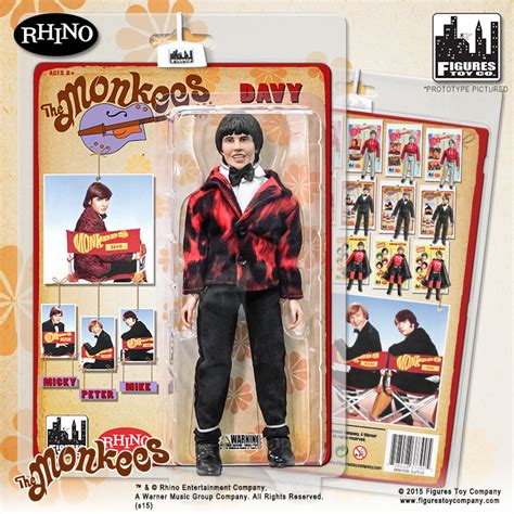 The Monkees 8 Inch Action Figures Series One Tuxedo Outfit Davy Jones