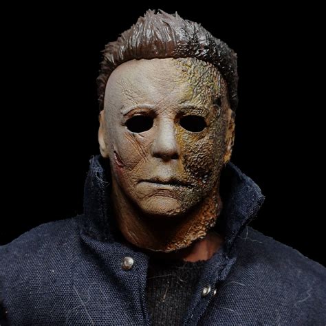 Michael Myers 'burned Mask' 1/6th Scale Head Sculpt Inspired by