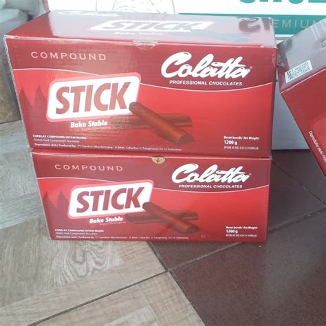 Jual Coklat Stik Colatta Stick Compound Gram Repack Shopee Indonesia