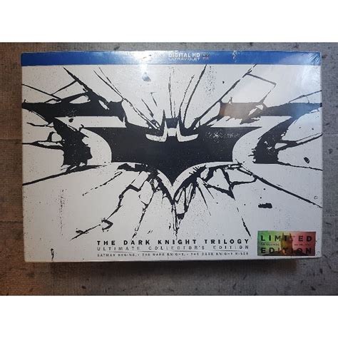 Box Blu Ray Batman The Dark Knight Trilogy Collector S Edition 6