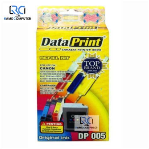 Jual Dataprint Refill Kit Tinta Suntik Printer Canon Dp Data Print