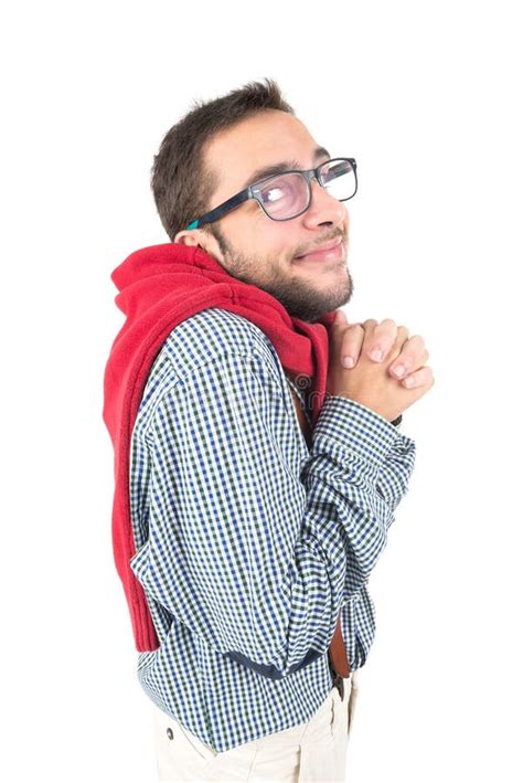 Nerd Posing Stock Photo Image Of Cute Happy States 92946296