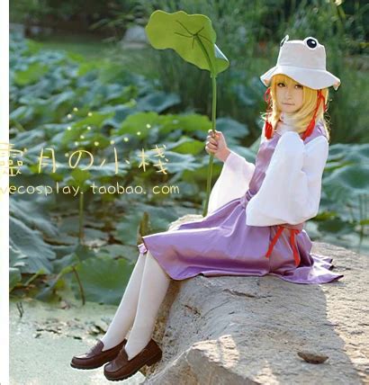 Touhou Project Moriya Suwako cosplay costume with hat on Aliexpress.com ...