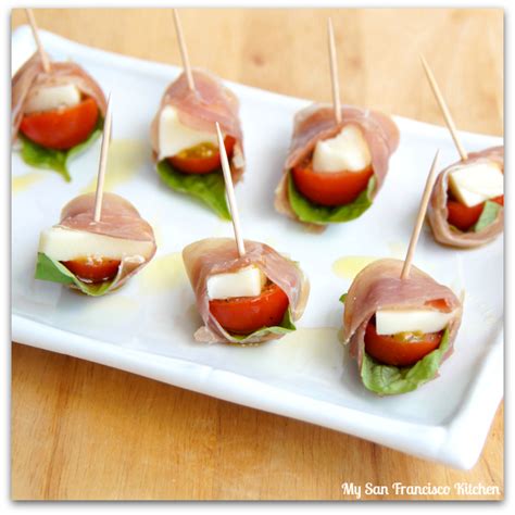 Prosciutto Wrapped Caprese