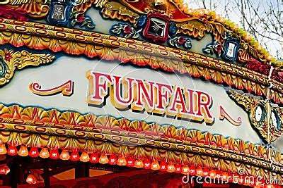 Fun Fair Sign Stock Image - Image: 35530541